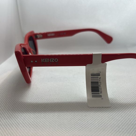 New in Box Kenzo Boke Flower Geometric Sunglasses 51mm Red